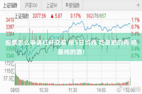 股票怎么申请杠杆交易 根5日均线 吃最肥的肉 喝最纯的酒！